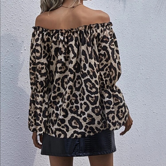 Leopard Print Top - Picture 3 of 8
